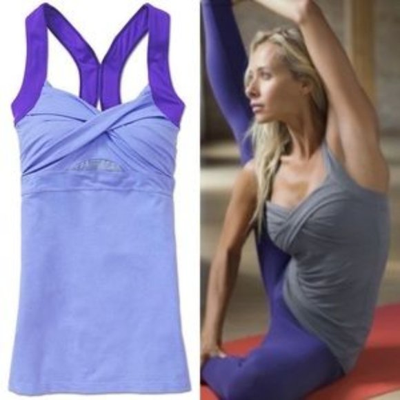 Athleta Tops - Athleta Women's Purple Jaya Twist Tank